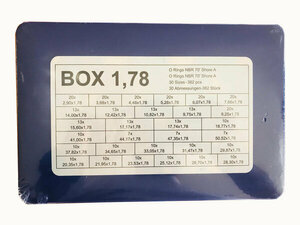 BOX-1,78 MM 70 SHORE NBR-O-RİNG KİTİ