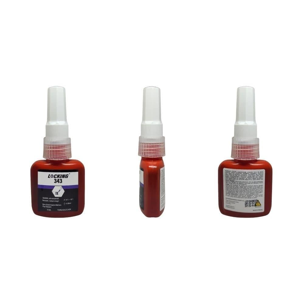 LOCKING 343 Orta Kuvvet Cıvata Sabitleyici – 250 ml
