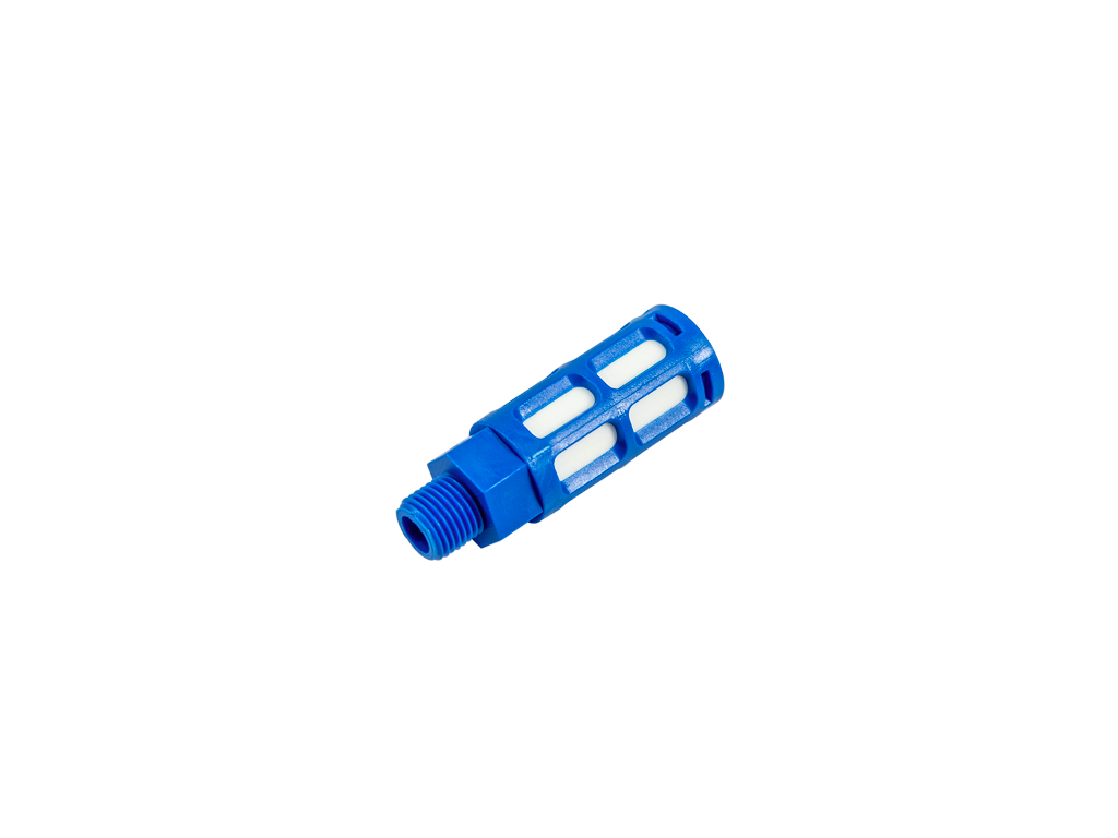 Uzun Tip Plastik Susturucu (festo tip)   1/4"